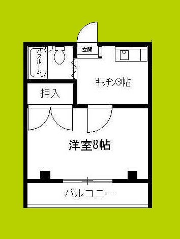 ハピネス南市岡 間取り