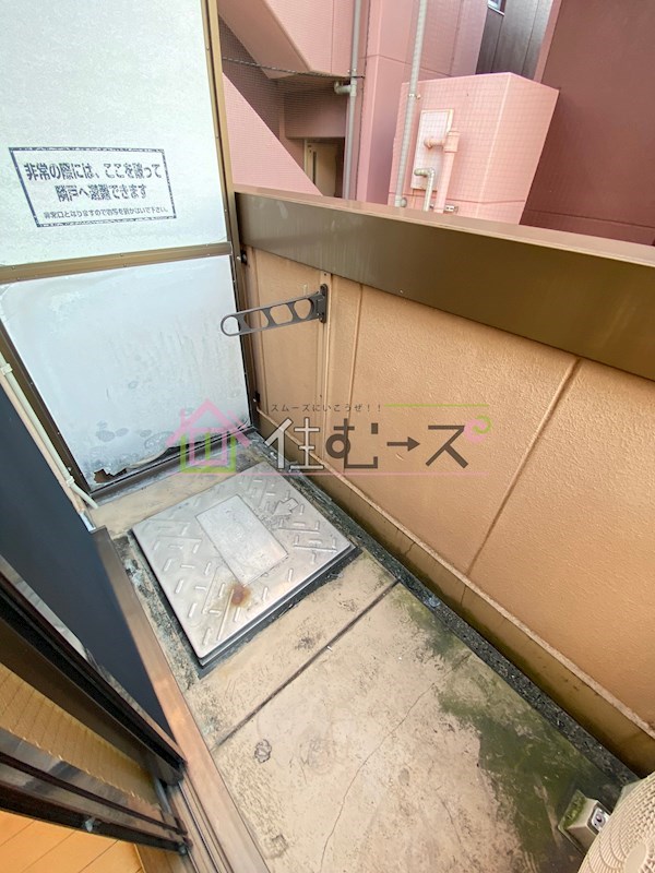 U-ro大国町 ベランダ