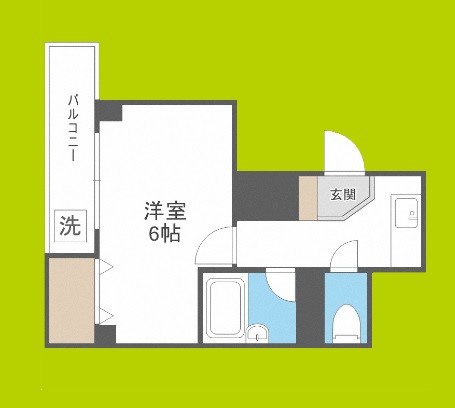 プログレス泉尾 間取り