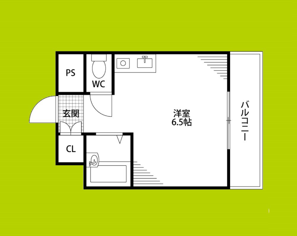 マンションスムス 間取り図