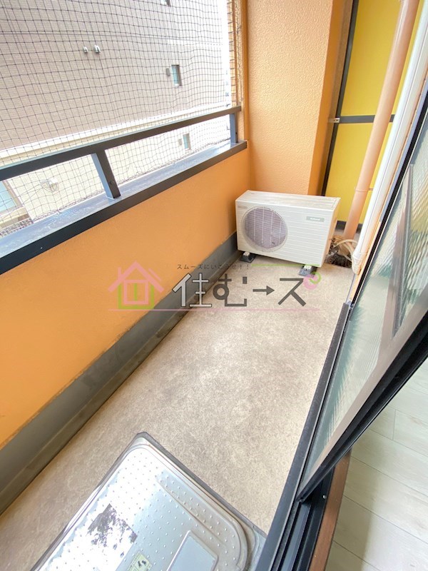 マンションスムス ベランダ