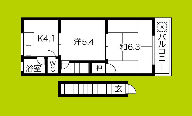 オオタニハイツ 間取り