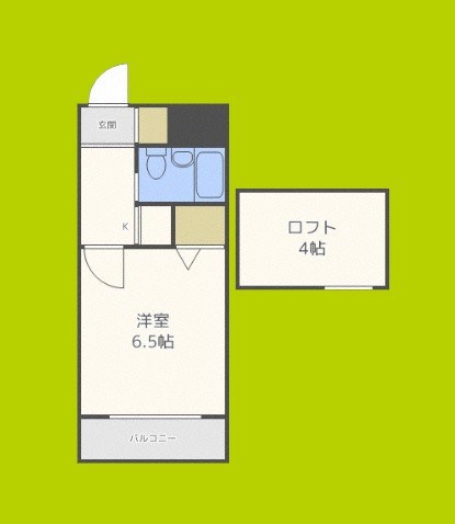 デイズハイツ八幡屋 間取り