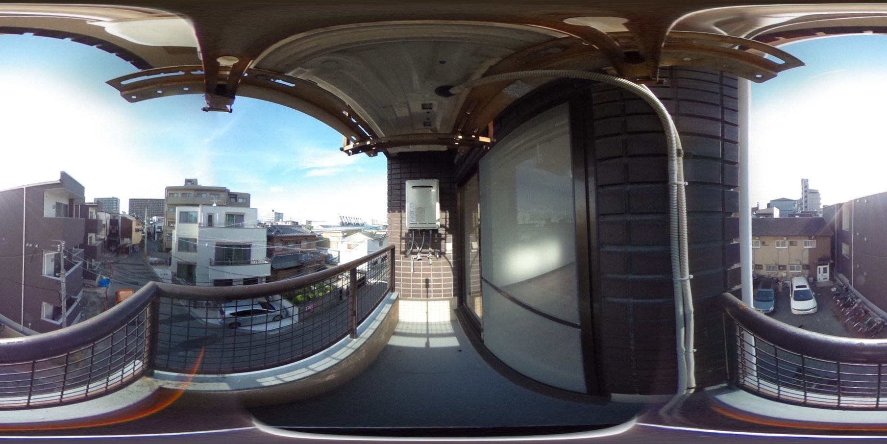 アヴァンス北大阪 ベランダ