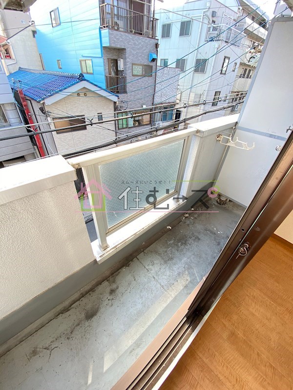 キメラフラット野江 ベランダ