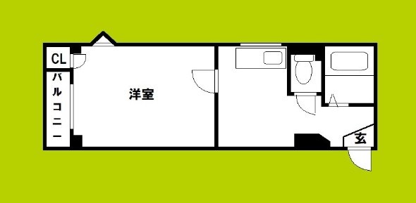 エレガンスハイツ湯里 間取り