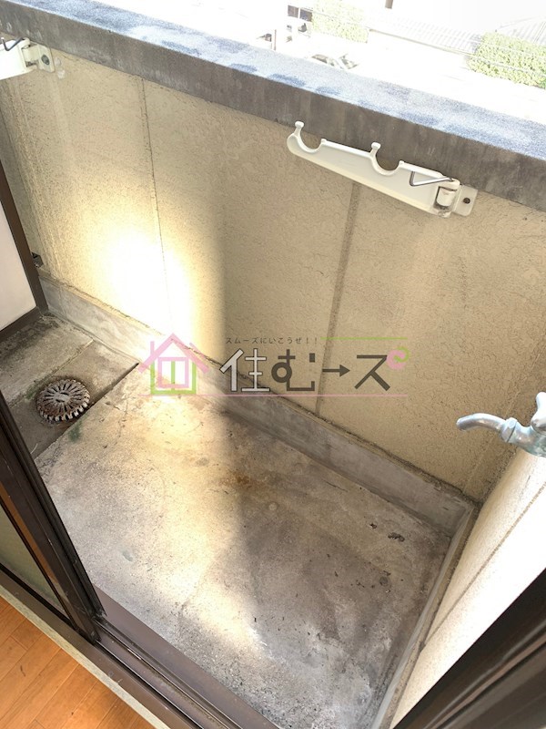 エレガンスハイツ湯里 ベランダ