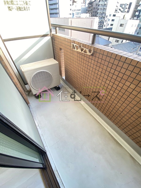 アパルト四天王寺Ⅱ ベランダ