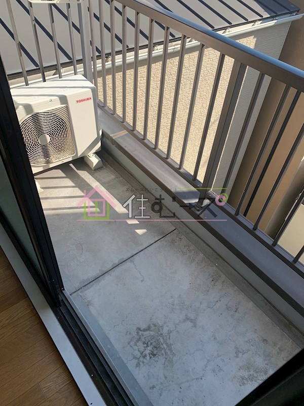 セントラル淀川 ベランダ