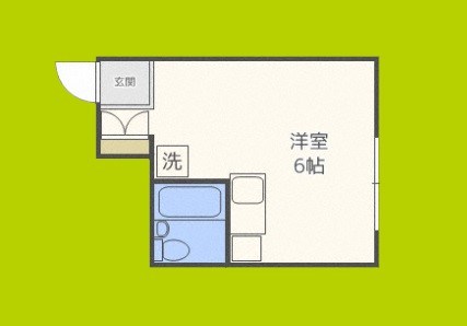 タカダハイツ6 間取り
