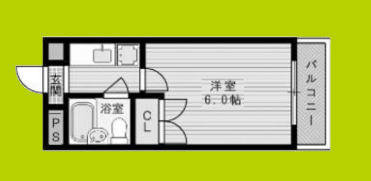 ローズコーポ新大阪8 間取り