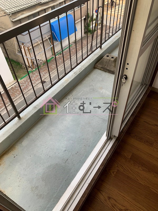 上田マンション ベランダ