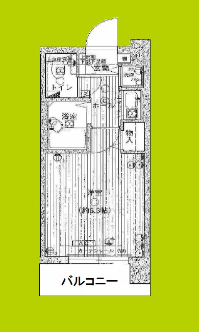 ディナスティ清水谷Ⅲ 間取り