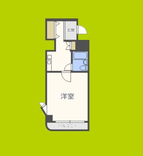 カプコン北田辺 間取り