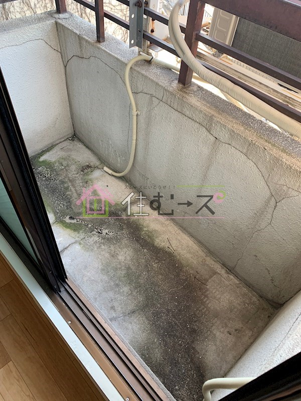 トアアルディ駒川 ベランダ