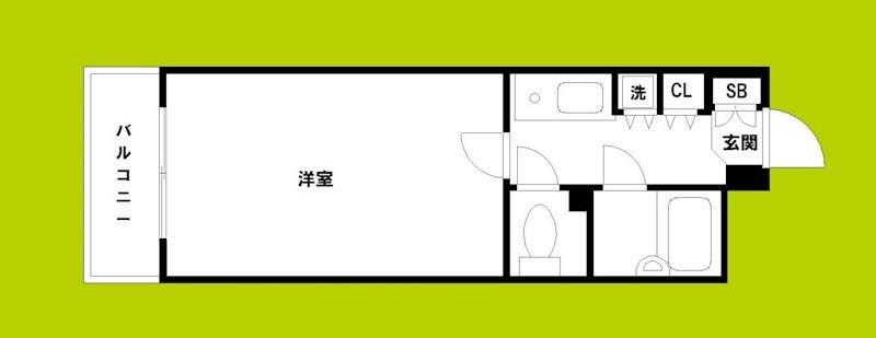 リーガル西天満 間取り