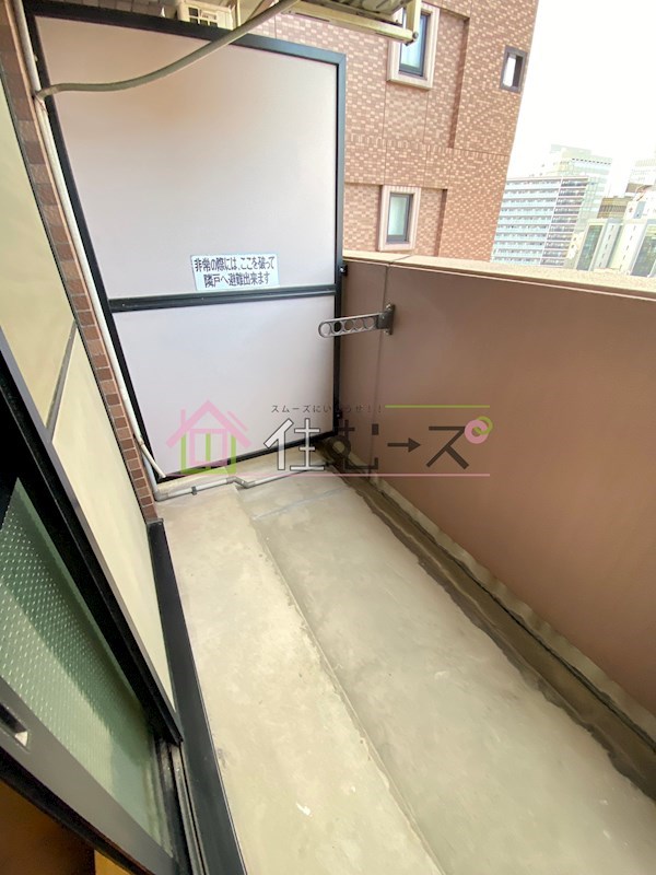 リーガル西天満 ベランダ