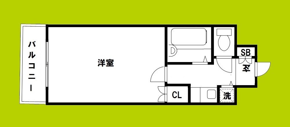 リーガル新大阪Ⅴ 間取り図