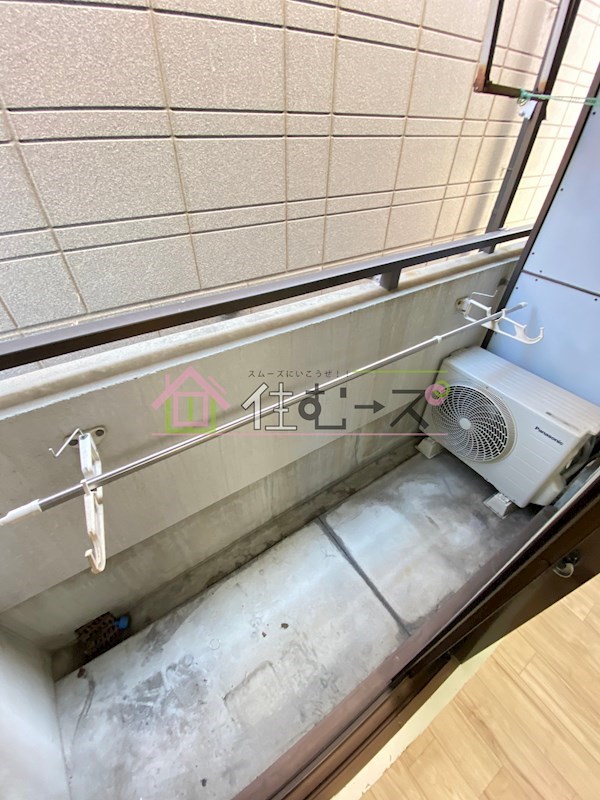 プレジデント鷹合 ベランダ