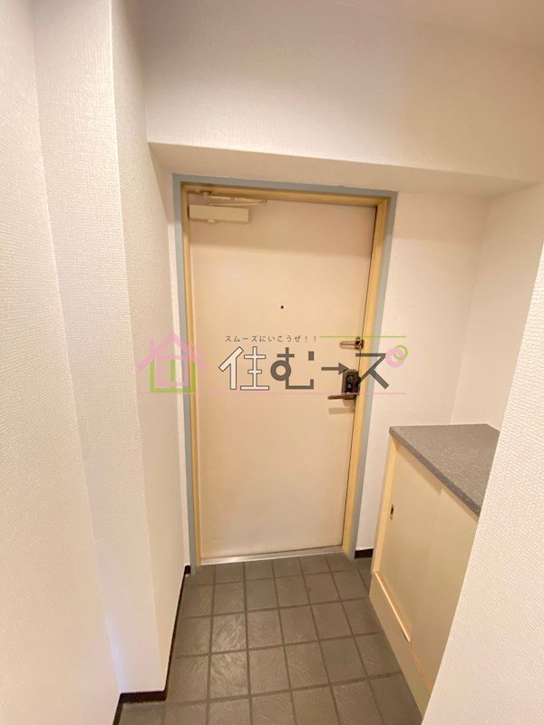 メロディーハイム夕陽丘 玄関