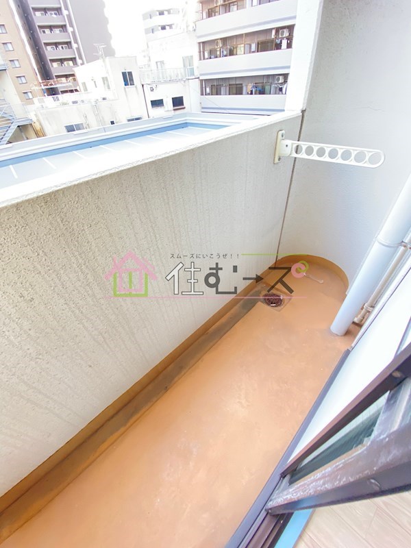 メロディーハイム夕陽丘 ベランダ