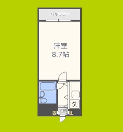 十三本町ユニハウス 間取り