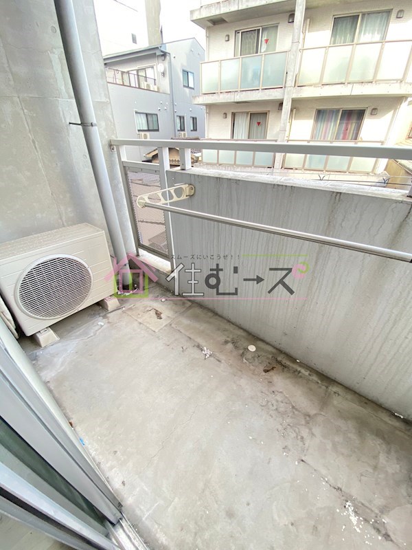 グランヴィ天王寺 ベランダ