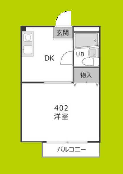 ヴィレッタ住吉 間取り図