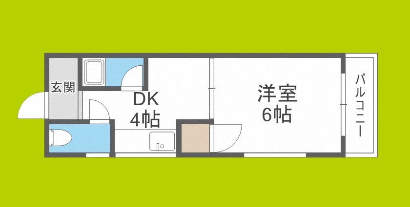 RIZEONE城東野江レジデンス 間取り