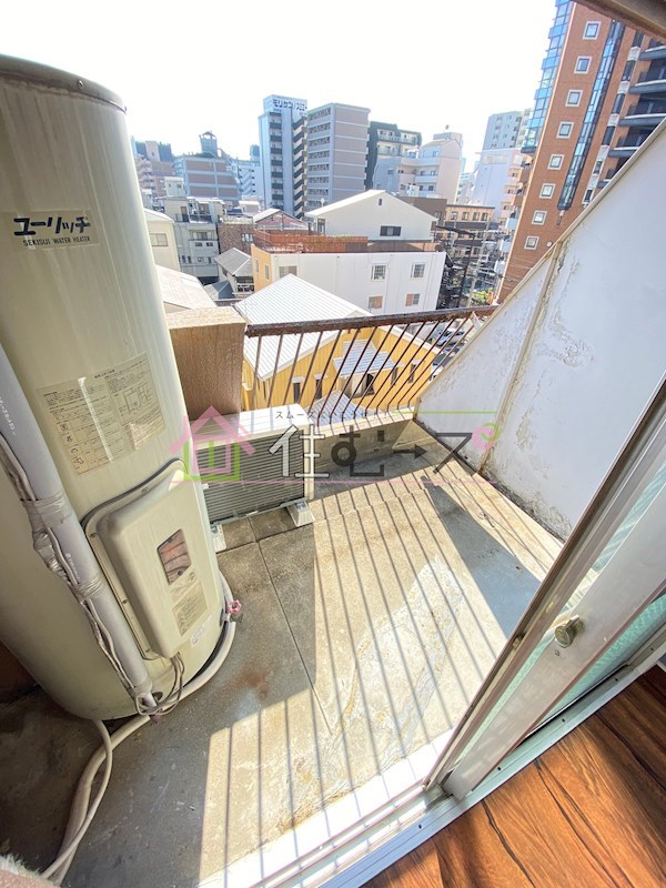 RIZEONE城東野江レジデンス ベランダ