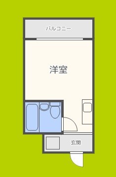 スカイプラザⅢ 間取り