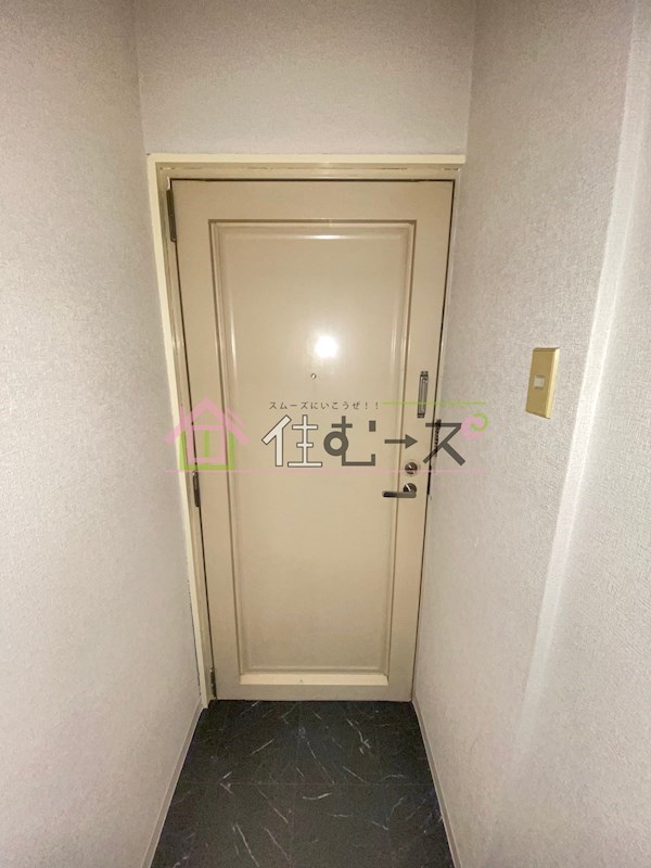 メビウス上本町西レジデンス 玄関