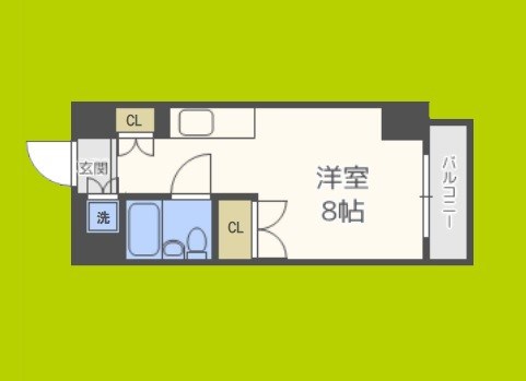 ライオンズマンション今里第3壱番館 間取り図