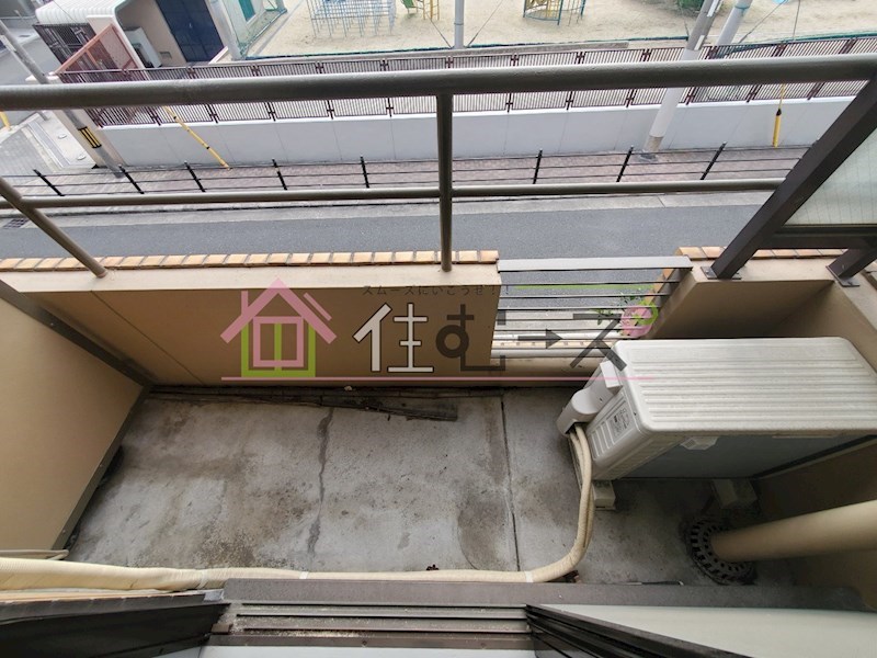 リリーフ明日香東住吉 ベランダ