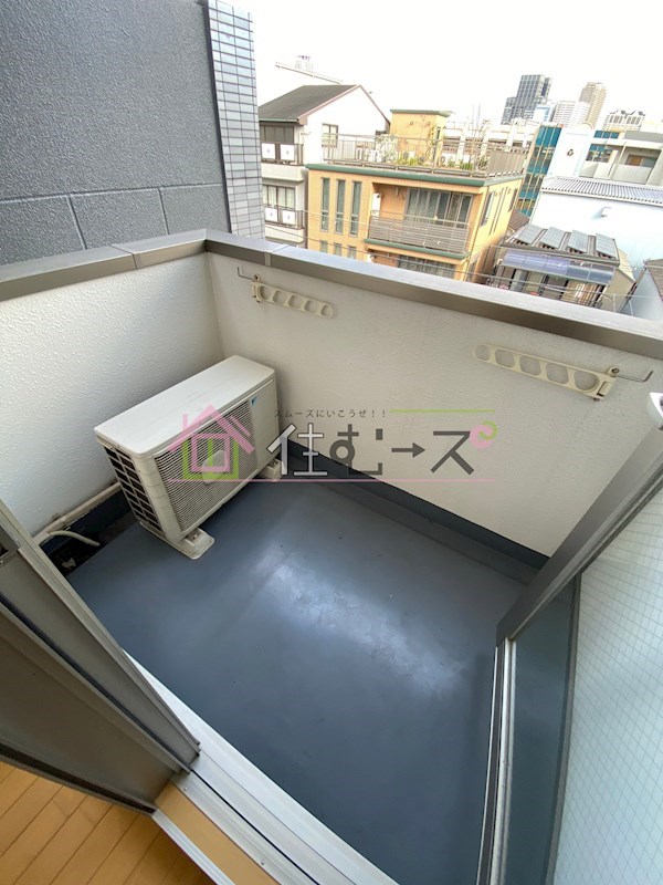 グランパシフィック桜川 ベランダ