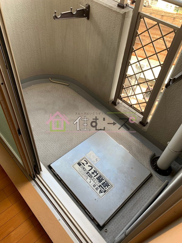 エステムコート大阪城前OBPリバーフロント ベランダ