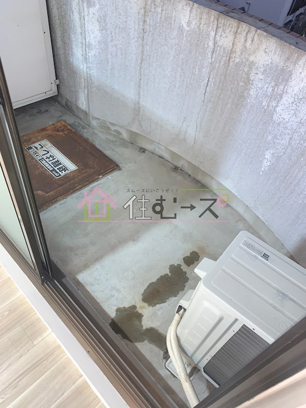 スカイ都島 ベランダ