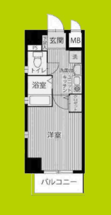 エスリード東天満第2 間取り