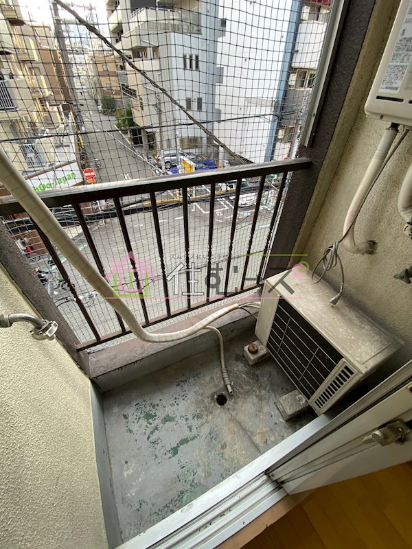 千代崎ハイツ ベランダ