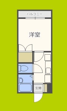 グリーンハイツ浜 間取り