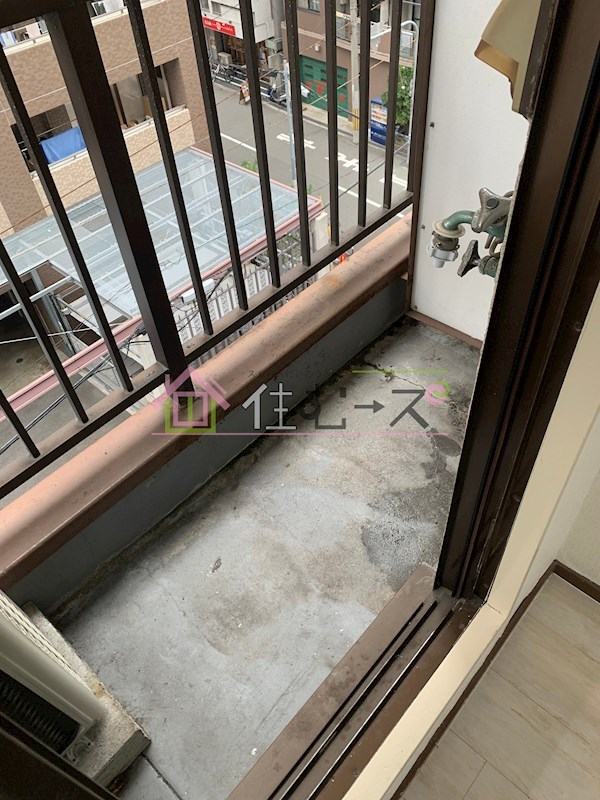 ラパンジール阿波座Ⅱ ベランダ