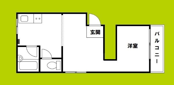 ハイツ山三 間取り