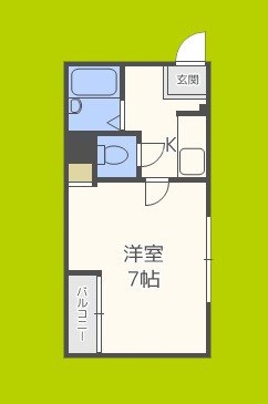 コーポ泰山 間取り