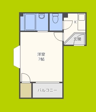 シャルマンJS 間取り