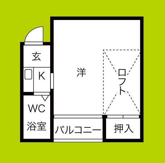 恵美須ハイツ 間取り