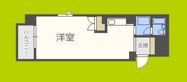 グラン・ピア西道頓 間取り