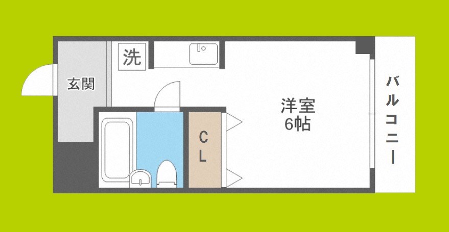 南堀江レヂデンス 間取り