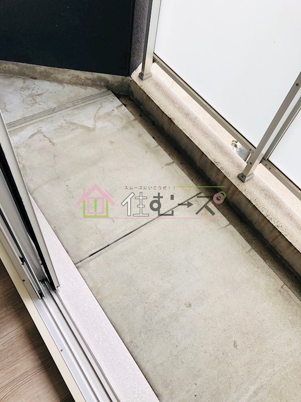 エルミタージュ難波南Ⅴ ベランダ