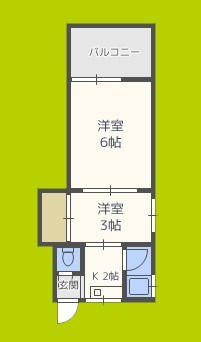 コーポ富士 間取り