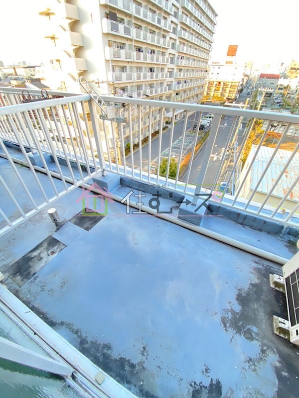 コーポ富士 ベランダ